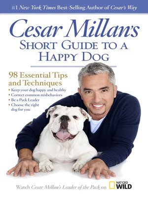 cover image of Cesar Millan's Short Guide to a Happy Dog